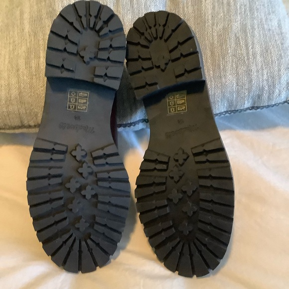 Madewell Bradley Lugsole Loafer Cherry Wood Leather size 10.5. NWOT - Picture 3 of 4